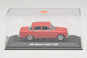 Alfa Romeo Giulia 1600 Červený Maxichamps 1:43 940120901 Kov – obrázok 4 z 5