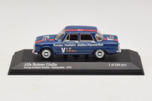 Alfa Romeo Giulia Europa-Testfahrt Sizilien-Hammerfest Minichamps 1:43 Alfa Romeo Giulia Europa-Testfahrt Sizilien-Hammerfest Minichamps 1:43 400120905 Kov