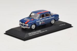 Alfa Romeo Giulia Europa-Testfahrt Sizilien-Hammerfest Minichamps 1:43 400120905 Kov – obrázok 2 z 5