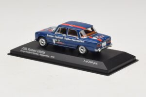Alfa Romeo Giulia Europa-Testfahrt Sizilien-Hammerfest Minichamps 1:43 400120905 Kov – obrázok 3 z 5