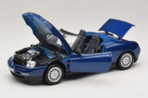 Alfa Romeo Spider 916 Modrý Maisto 1:18 31831 Kov – obrázok 2 z 8