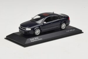 Audi RS6 C5 Modrá Metalíza Minichamps 1:43 400011702 Kov – obrázok 2 z 5