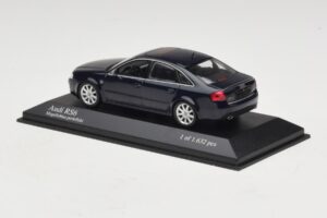 Audi RS6 C5 Modrá Metalíza Minichamps 1:43 400011702 Kov – obrázok 3 z 5