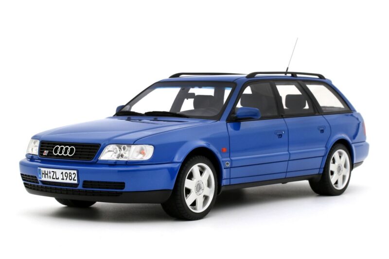 Audi S6 Plus C4 Avant Nogaro Blue Pearl Otto 1:18 OT1234 Živica