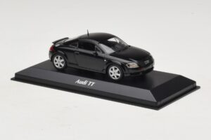 Audi TT 8N Čierny Maxichamps 1:43 940017221 Diecast – obrázok 3 z 5