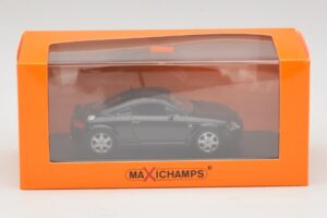 Audi TT 8N Čierny Maxichamps 1:43 940017221 Diecast – obrázok 5 z 5