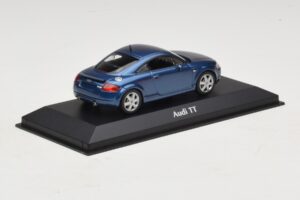 Audi TT 8N Modrá Metalíza Maxichamps 1:43 940017220 Diecast – obrázok 2 z 5