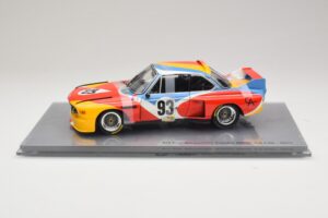 BMW 3.0 CSL Art Car Alexander Calder #51 H. Poulain / S. Posey / J. Guichet 24 Hours of Le Mans 1975 Minichamps 1:18 80430150 – obrázok 3 z 7