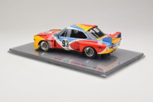 BMW 3.0 CSL Art Car Alexander Calder #51 H. Poulain / S. Posey / J. Guichet 24 Hours of Le Mans 1975 Minichamps 1:18 80430150 – obrázok 5 z 7
