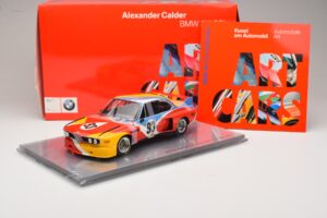 BMW 3.0 CSL Art Car Alexander Calder #51 H. Poulain / S. Posey / J. Guichet 24 Hours of Le Mans 1975 Minichamps 1:18 80430150 – obrázok 7 z 7