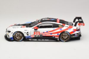 BMW M8 GTE #25 BMW Team RLL B. Auberlen / A. Sims 6 Hours of Watkins Glen 2018 Minichamps 1:18 155182995 Diecast – obrázok 3 z 6