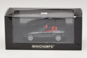 BMW Z1 Tmavozelená S Červeným Interiérom Minichamps 1:43 BMW021 Kov – obrázok 5 z 5