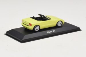 BMW Z1 E30 Žltý Maxichamps 1:43 940020100 Diecast – obrázok 2 z 5