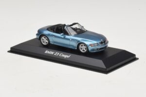 BMW Z3 Modrý Maxichamps 1:43 940024331 Diecast – obrázok 3 z 5