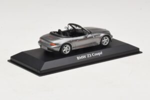 BMW Z3 Šedá Metalíza Maxichamps 1:43 940024330 Diecast – obrázok 2 z 5
