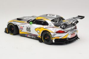 BMW Z4 GT3 #46 M. Palttala / L. Luhr 24 Hours of Spa Winner 2015 Minichamps 1:18 151152346 Kov – obrázok 5 z 6