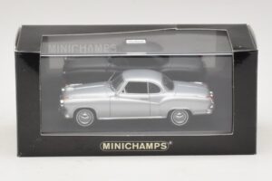 Borgward Isabella Kupé Strieborná Minichamps 1:43 400096031 Kov – obrázok 5 z 5