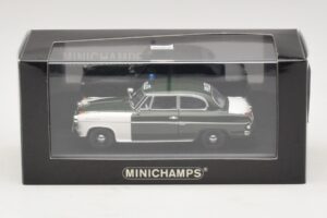 Borgward Isabella Polizei Frankfurt Minichamps 1:43 400096090 Kov – obrázok 5 z 5