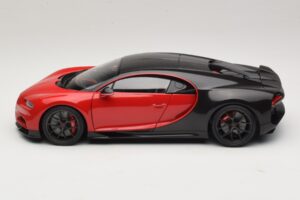 Bugatti Chiron Sport Italian Red & Carbon AUTOart 1:18 70996 Kompozit – obrázok 4 z 8