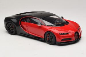 Bugatti Chiron Sport Italian Red & Carbon AUTOart 1:18 70996 Kompozit – obrázok 6 z 8