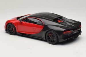 Bugatti Chiron Sport Italian Red & Carbon AUTOart 1:18 70996 Kompozit – obrázok 7 z 8