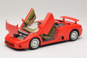 Bugatti EB110 Červený Bburago 1:18 3055-P1 Kov – obrázok 2 z 8
