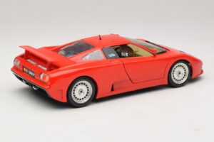 Bugatti EB110 Červený Bburago 1:18 3055-P1 Kov – obrázok 3 z 8