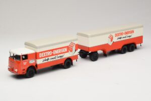 Bussing LU 11/16 Skriňový Príves Dextro Energen Minichamps 1:43 499073940 Kov