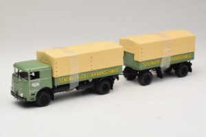 Bussing LU 11/16 Valníkový Príves Schenker Minichamps 1:43 499073924 Kov