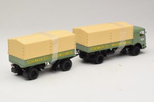 Bussing LU 11/16 Valníkový Príves Schenker Minichamps 1:43 499073924 Kov – obrázok 2 z 6