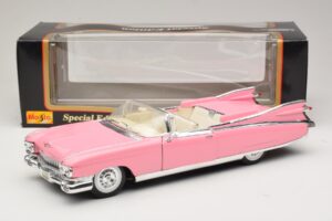 Cadillac Eldorado Biarritz Ružová Maisto 1:18 31813-P1 Kov – obrázok 8 z 8