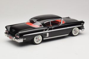 Chevrolet Bel Air Impala Coupe Čierny KK-Scale 1:18 KKDC181592 Kov – obrázok 2 z 6