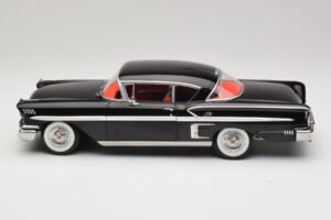 Chevrolet Bel Air Impala Coupe Čierny KK-Scale 1:18 KKDC181592 Kov – obrázok 3 z 6