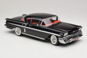 Chevrolet Bel Air Impala Coupe Čierny KK-Scale 1:18 KKDC181592 Kov – obrázok 4 z 6