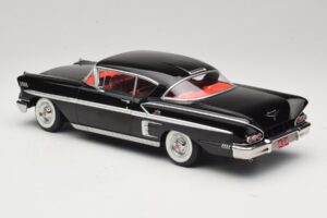 Chevrolet Bel Air Impala Coupe Čierny KK-Scale 1:18 KKDC181592 Kov – obrázok 5 z 6