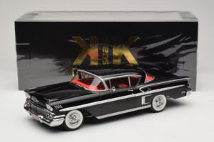 Chevrolet Bel Air Impala Coupe Čierny KK-Scale 1:18 KKDC181592 Kov – obrázok 6 z 6