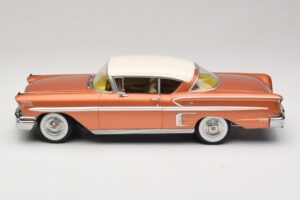 Chevrolet Bel Air Impala Coupe Medená & Krémová KK-Scale 1:18 KKDC181591 Kov – obrázok 3 z 6