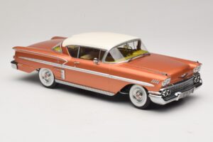 Chevrolet Bel Air Impala Coupe Medená & Krémová KK-Scale 1:18 KKDC181591 Kov – obrázok 4 z 6
