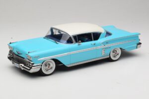 Chevrolet Bel Air Impala Coupe Tyrkysová & Krémová KK-Scale 1:18 KKDC181593 Kov