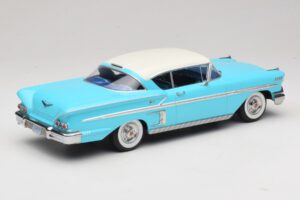 Chevrolet Bel Air Impala Coupe Tyrkysová & Krémová KK-Scale 1:18 KKDC181593 Kov – obrázok 2 z 6