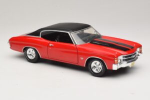 Chevrolet Chevelle SS454 Červený Maisto 1:18 31890-P1 Kov – obrázok 6 z 8