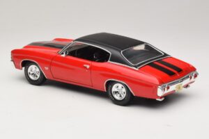 Chevrolet Chevelle SS454 Červený Maisto 1:18 31890-P1 Kov – obrázok 7 z 8