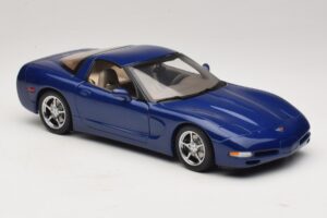 Chevrolet Corvette C5 Commemorative Edition Modrý AUTOart 1:18 71157 Kov – obrázok 7 z 9