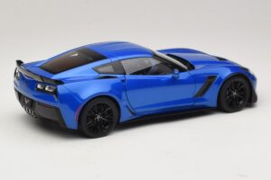 Chevrolet Corvette C7 Z06 Laguna Blue Tintcoat AUTOart 1:18 71265 Kompozit – obrázok 3 z 8