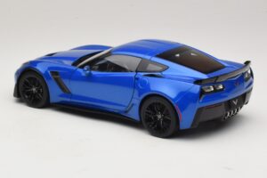 Chevrolet Corvette C7 Z06 Laguna Blue Tintcoat AUTOart 1:18 71265 Kompozit – obrázok 7 z 8