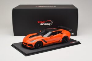 Chevrolet Corvette C7 ZR-1 High Voltage Tint TopSpeed 1:18 TS0147 Živica – obrázok 6 z 6