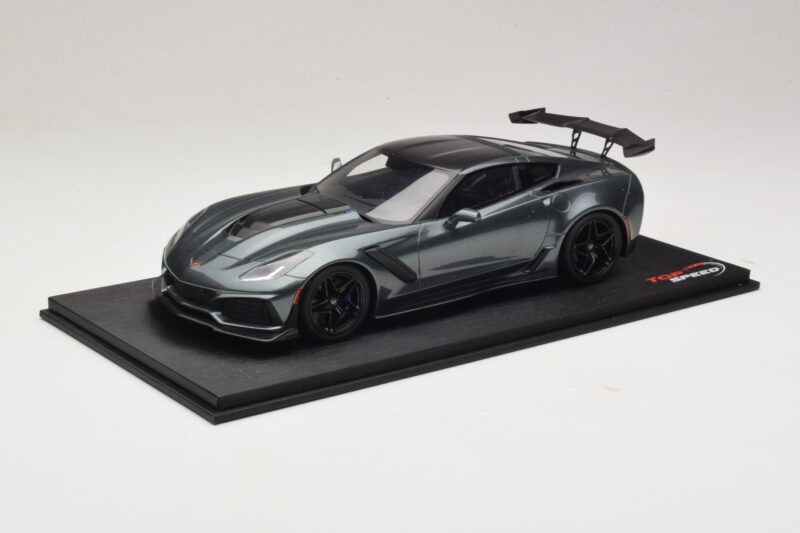 Chevrolet Corvette C7 ZR-1 Shadow Grey Metallic TopSpeed 1:18 TS0148 Živica