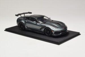 Chevrolet Corvette C7 ZR-1 Shadow Grey Metallic TopSpeed 1:18 TS0148 Živica – obrázok 4 z 6