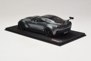 Chevrolet Corvette C7 ZR-1 Shadow Grey Metallic TopSpeed 1:18 TS0148 Živica – obrázok 5 z 6