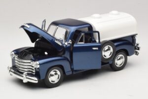 Chevrolet Pickup Modrý Mira 1:18 6270 Kov – obrázok 2 z 8